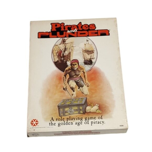 Pirates and Plunder Role Playing Game COMPLETE 1982 Yaquinto - Picture 1 of 7